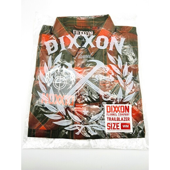 Lot (2) Dixxon Flannel Women's Medium Trailblazer and Kingman Blue/Red - Picture 4 of 8